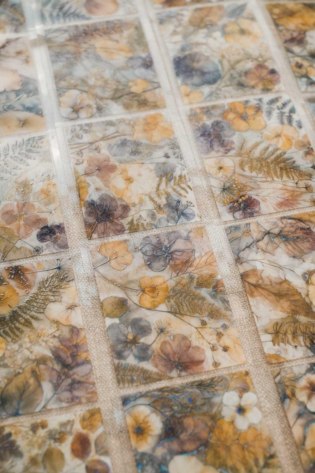 Freshly Pressed Florals & Ferns 6cm Wide Holographic Kiss-Cut 3D Gloss PET Tape — image 7