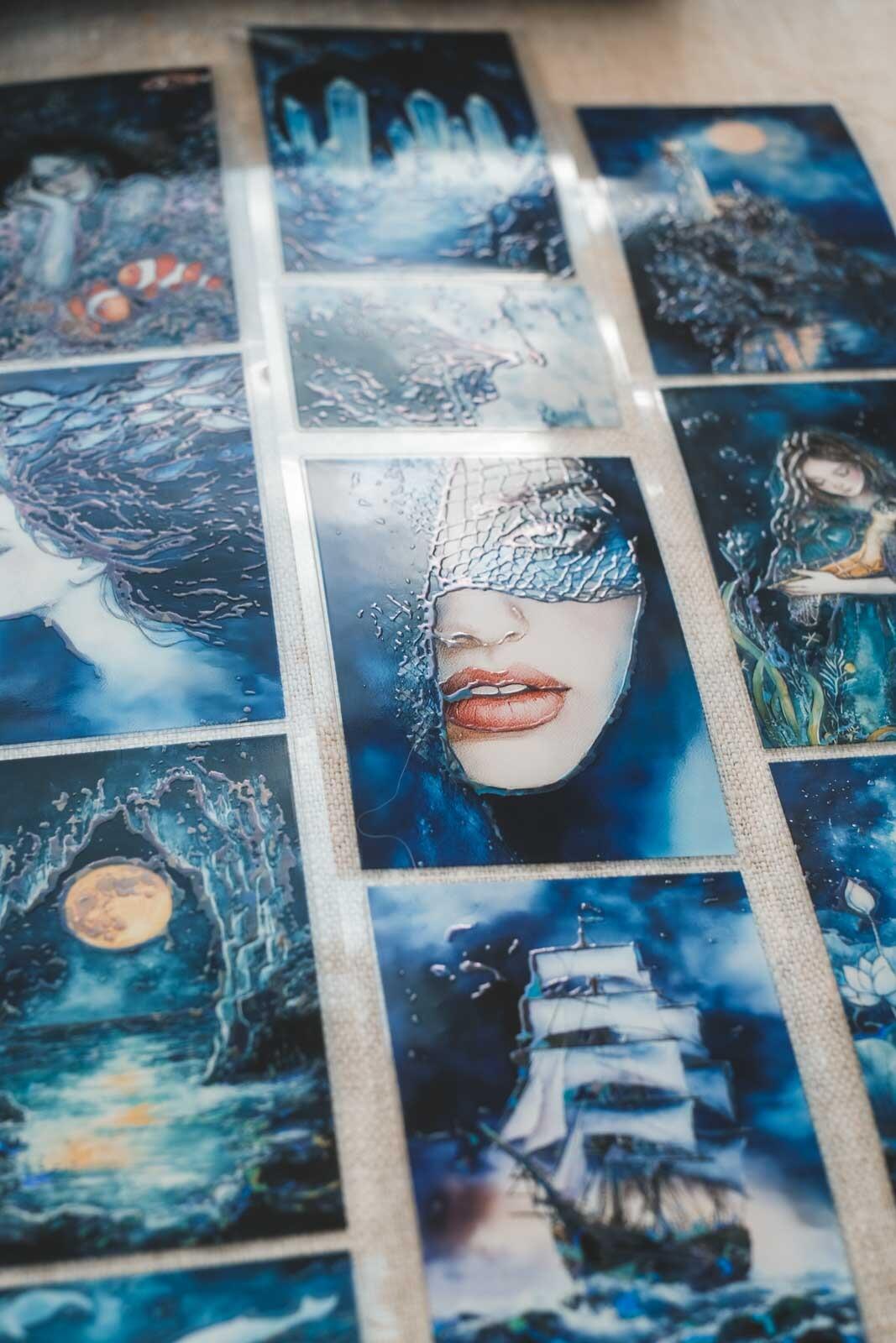 Sea Siren's Call 6cm Wide Holographic Kiss-Cut 3D Gloss PET Tape — image 11