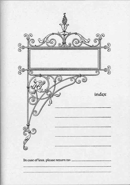 Rossi Stitched Softcover Journal — Palmistry, A5