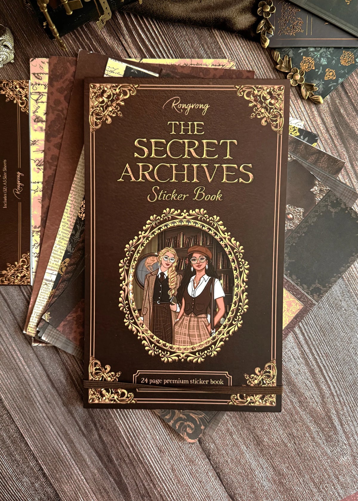 The Secret Archives Sticker Book