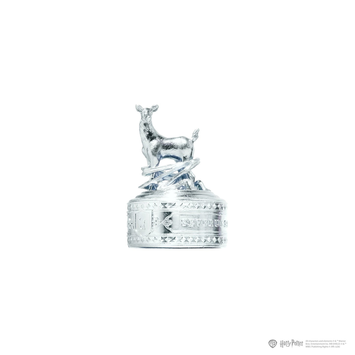 Severus Snape Harry Potter Patronus fountain pen ink bottle doe cap reverse detail