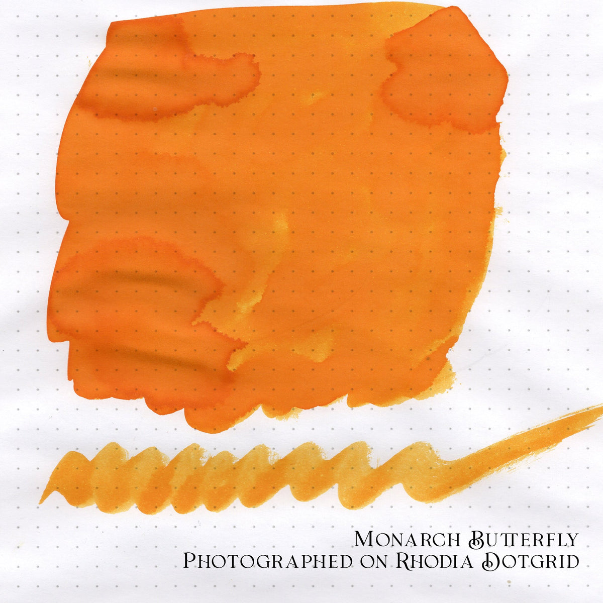 2025 Ink of the Month - Monarch Butterfly - 4ml Fountain Pen Ink Sample