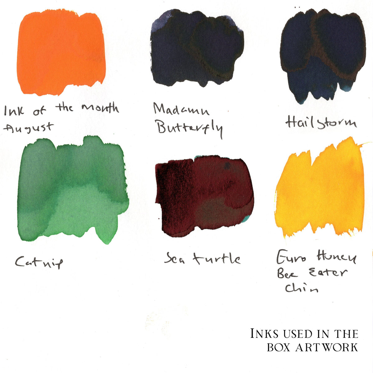 2025 Ink of the Month - Monarch Butterfly - 4ml Fountain Pen Ink Sample